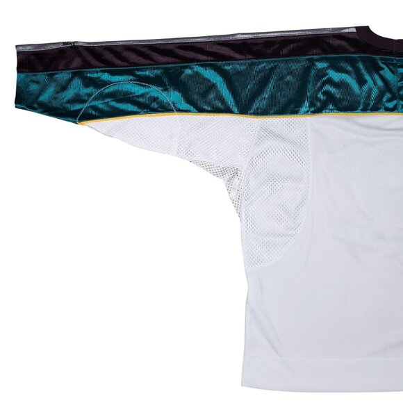 Anaheim Ducks NHL Hockey Jersey XL Starter Brand Teal White Polyester NWT - Picture 6 of 14